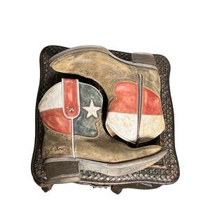 Sheryl Crow Americana Patriot Ankle Boots Western Boots Size 7